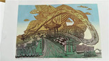 版画 - 龙江情